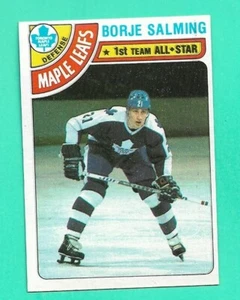 (1) BORJE SALMING 1978-79 TOPPS # 240 LEAFS AS NM+ CARD (G0302) - Picture 1 of 2