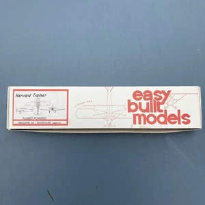Easy Built Models Harvard trainer  35" balsa+tissue Flying Scale Model Ff77 M4 - Picture 1 of 3