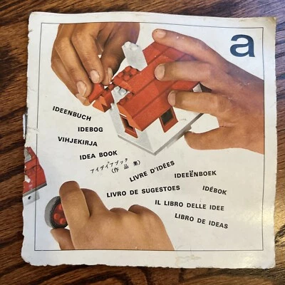 LEGO 84 Page Vintage Soft Cover IDEA BOOK from the Seventies - Image 1 of 4
