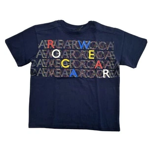 CAMISA DE NIÑOS ROCAWEAR - LOGOTIPO DELANTERO TALLA 5/6 AZUL MARINO - CAMISETA TOP IMPRESA NIÑOS - Imagen 1 de 1