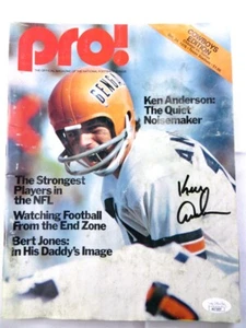 Ken Anderson Signed Autographed Magazine PRO! 1976 Bengals JSA AG71957 - Picture 1 of 4