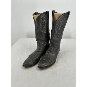 Botas Nocona De Colección Para Hombre Talla 9.5D Vaqueras Gris Occidental Punta Hechas en EE. UU. - Imagen 1 de 13