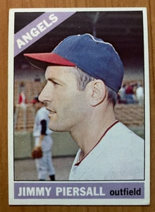 LOS ANGELES ANGELS: 1966 Topps #565 Jimmy Piersall High Number SP - EX+! - Picture 1 of 1