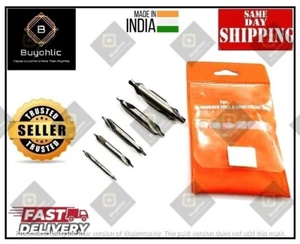 Set of 5Pcs Lathe Mill Center Drill Countersink Bit Tooling - Picture 1 of 7
