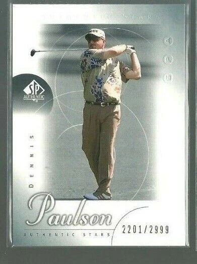 2001 SP Authentic #69 Dennis Paulson AS RC 2201/2999 (ref 62177) - Image 1 of 1