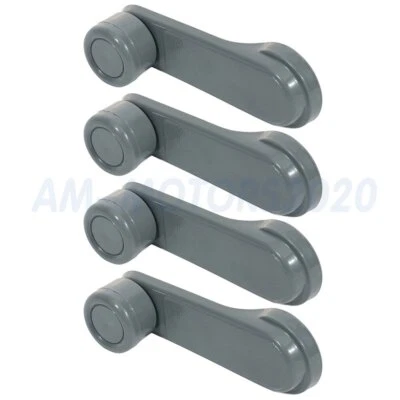 4pcs Window Crank Handle Left & Right Fits Nissan Hardbody Truck Foto 1 de 4