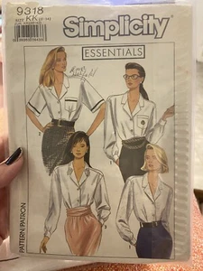 Vintage Simplicity Sewing Pattern 9318 Size 8-14 Cut And Complete  - Picture 1 of 1