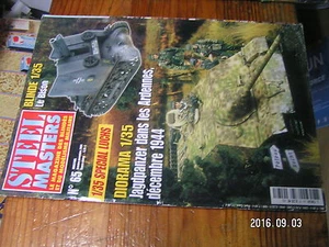 µ? Revue Steel Masters n°65 Le Bison Jagdpanzer IV POTEAU 4.Panzer Div Luchs - Imagen 1 de 1