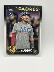 Jackson Merrill Rookie 2024 Topps (RC) - Imagen 1 de 2