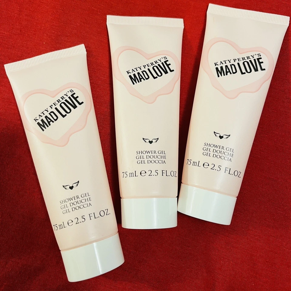 Katy Perry's Mad Love Shower Gel 2.5oz / 75ml For Women - Lot Of 3 - Image 1 of 1