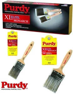Purdy XL Elite Monarch Superior Synthetischer Farbpinsel Set 1x2"" & 1x3"" MON23 - Bild 1 von 1