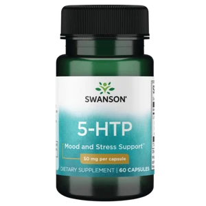 Swanson 5-Htp 50 mg 60 Capsules - Picture 1 of 6