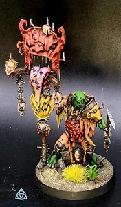 Painted Murknob with Belcha-banna  Orruk Warclans Warhammer Age of Sigmar - Picture 1 of 7