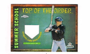 2002 Topps Chrome Summer School Top of the Order Relics Craig Biggio Uniform - Picture 1 of 2