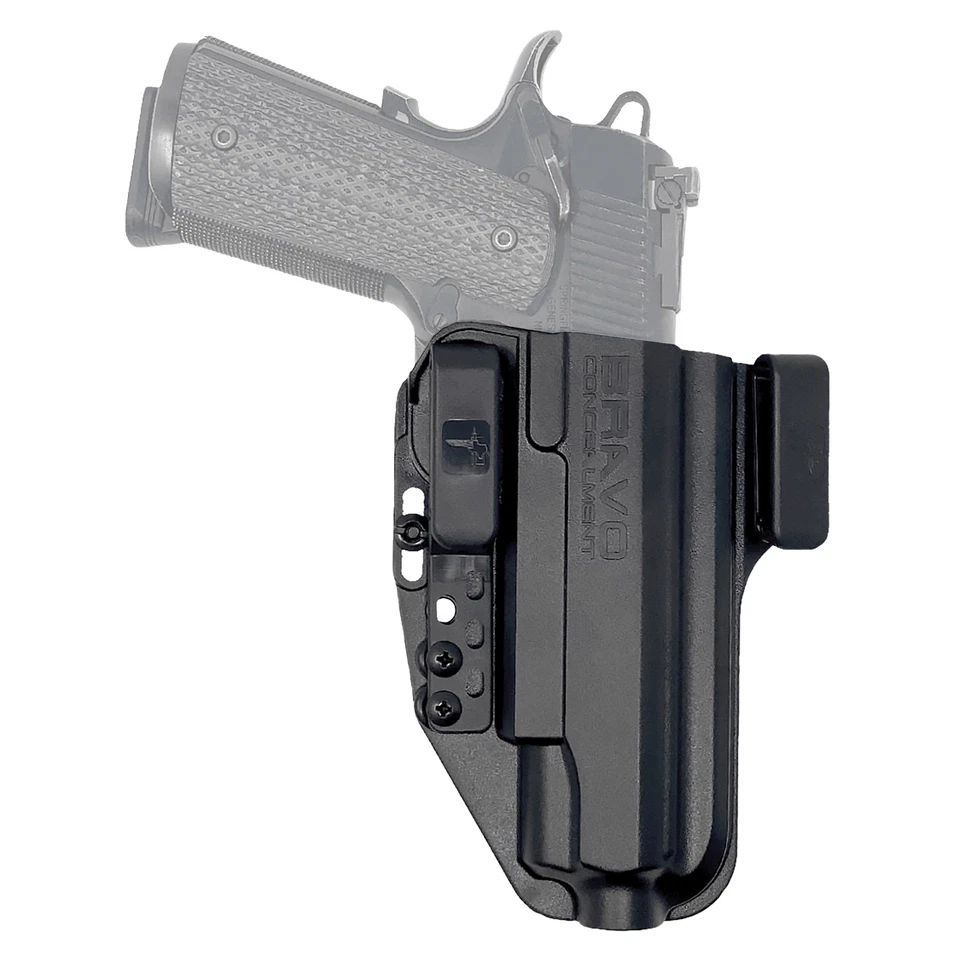 Bravo Concealment Torsion IWB Holster Right Black Polymer Fits 1911 - BC20-1023