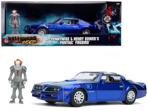 Hollywood Rides Pennywise & Henry Bower's Pontiac Firebird Diecast Car 8" 1:24 - Picture 1 of 12