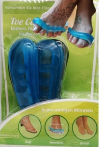 2x Zehentrenner Hallux Valgus Silikon Zehenschutz Zehenkorrektur Zehenspreizer - Bild 1 von 6