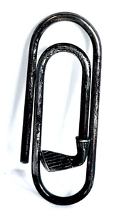 Vintage Tiffany & Co. Sterling Silver 925 Golf Club Large Paper Clip Money Clip - Picture 1 of 12