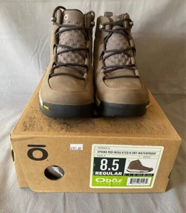 Oboz Sphinx Mid Insulated B-Dry Waterproof Hiking Boots Women's Size 8.5 - Picture 1 of 6