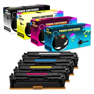 Reemplazo de 4 tóner para HP CF210A 131A LaserJet Pro 200 Color M251 M251n M276n - Imagen 1 de 1