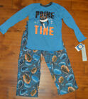 Boy's Circo Prime Time Football Cyber Blue 2 Pc Pajama Sleep Set Sizes S, L