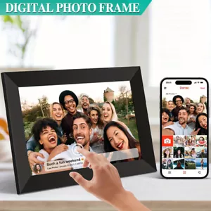 Digital Photo Frame 10.1" Picture Movie MP4 Player Sensor Control WIFI 1280x800 - Picture 1 of 14
