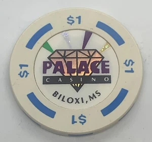 1,00 Chip vom Palace Casino Resort in Biloxi Mississippi 1994 - Bild 1 von 2