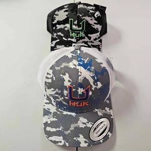 Huk KC Printed Trucker Hat Cap Adjustable NWT!! - Picture 1 of 5