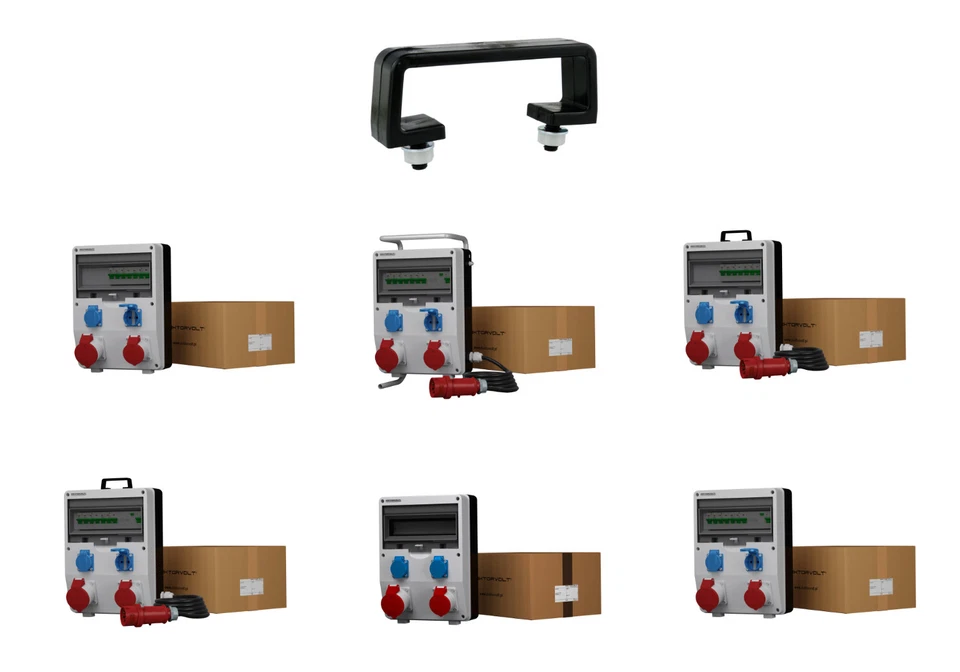 DOKTORVOLT BALS Dosen Baustromverteiler Wandverteiler Komplett 32A 16A 230V Stromverteiler