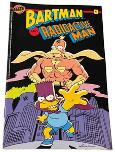 1994 Bartman and Radioactive Man Ashcan #1 Mini-Comic Bongo Comics Held - Bild 1 von 2