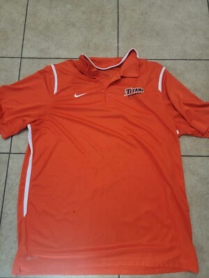 Cal State Fullerton Titans Baseball Orange Nike Dri-fit Polo - Image 1 of 4