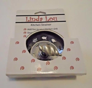 Linda Lou Sea Shell Kitchen Sink Strainer - Stainless Steel #62SS - Picture 1 of 3