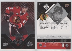 2008-09 Upper Deck Black Diamond Double Diamonds Ruby /100 Patrick Kane #91