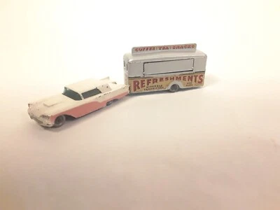 Auto Ford Thunderbird + mensa mobile - LESNEY n. 75  e n.74 -  Made in England - Immagine 1 di 4