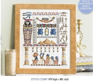 EGYPT SAMPLER   CROSS STITCH  PATTERN ONLY   EQ - RWE - Picture 1 of 1