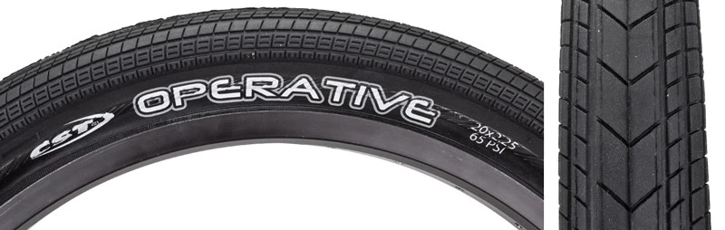 Pneu operacional Cst Premium Cstp Operative 20x2.25 Bk fio - Imagem 1 de 1