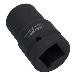 1" Drive Double Deep MM Impact Impacted Socket 6 Sided Single Hex - Picture 1 of 43