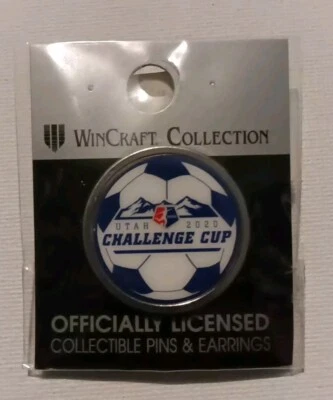 National Women's Soccer League Challenge Cup 2020 Utah WinCraft Collection Pin  - Image 1 of 4