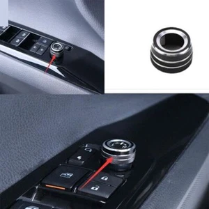 18-21 Rearview Mirror Adjust Knob For Toyota Camry Black Aluminum Button Cover - Picture 1 of 5