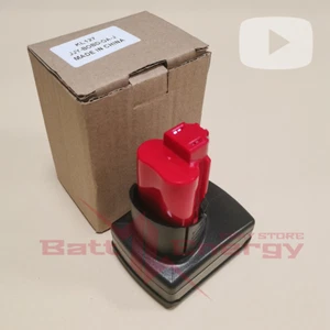 For MILWAUKEE M-12 12Volt 6.0Ah 48-11-2411 Lithium Ion Battery 48-11-2420 M12 B - Picture 1 of 9