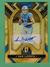 2023 PANINI GOLD STANDARD SAM LAPORTA AUTO ROOKIE RC 175/199 LIONS