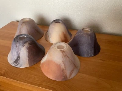 Pertallas de cristal para colgar banderín iluminación - 5 tonos multicolores  Foto 1 de 4