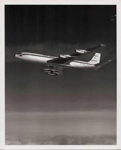 AIR INDIA BOEING 707 VT-DJI LARGE VINTAGE ORIGINAL MANUFACTURERS PHOTO FACTORY - Picture 1 of 2
