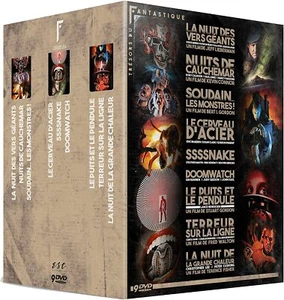 9 MOVIE HORROR COLLECTION / SSSSNAKE / DOOMWATCH / FOOD OF THE GODS / NEW R2 DVD - Picture 1 of 1