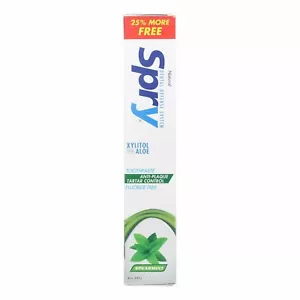 Spry Xylitol Toothpaste Natural Spearmint 5 fl oz 1 ct Pack of 3 - Picture 1 of 5