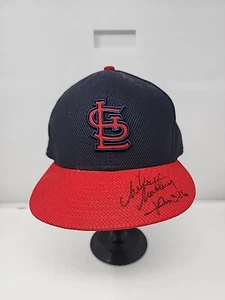 NEW St. Louis Cardinals MIKE MATHENY SIGNED AUTOGRAPH 59Fifty New Era 7 1/2 Hat - Picture 1 of 7