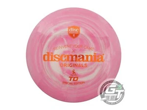 NOS DiscMania Swirl S-Line  TD 174g Pink-Gray Fairway Driver Golf Disc - Picture 1 of 2