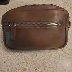 PU Leather Belt Bag for Women Fashionable Fanny Pack Cross Body Coffee color - Picture 1 of 5