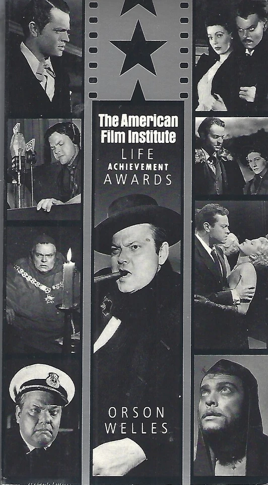 AMERICAN FILM INSTITUTE-LIFE ACHIEVEMENT AWARD-ORSON WELLS-CITIZEN KANE-NEW-VHS Foto 1 de 1