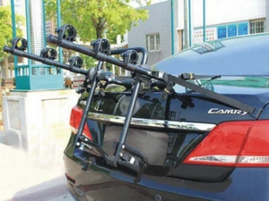 Wo 3 Portabici Bicicletta Portabici Posteriore Bagagliaio Gancio Portapacchi per Auto SUV - Foto 1 di 4